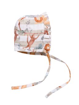 Cocoon Care - Forest Printed Bonnet Cap (0-3 Months)