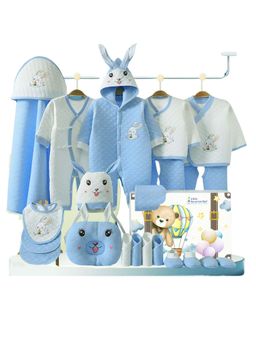 Little Surprise Box - Blue Carrot Rabbit Gift Hamper (0 Months)