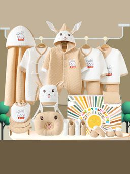 Little Surprise Box - Brown Carrot Rabbit Gift Hamper (0 Months)