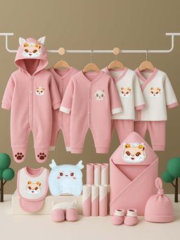 Little Surprise Box - Pink Baby Horn Gift Hamper (0 Months)