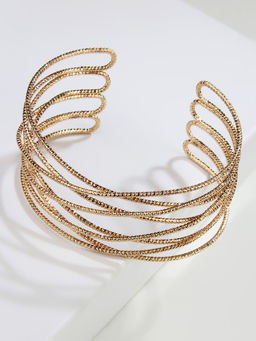 Kazo - Broad Metallic Cuff