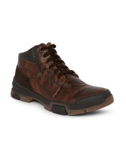 BUCKAROO - CASTO Genuine Crumbald Leather Tan Casual Boots for Men