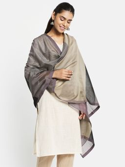 Fabindia - Cotton Silk Solid Dupatta