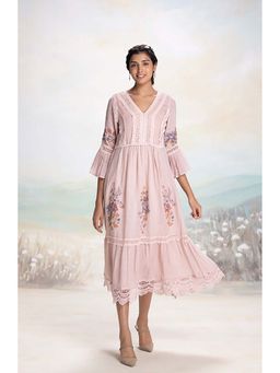 Kaveri - Pink Vintage Rosa Messenger Dress