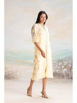 Kaveri - Yellow Iris Dress