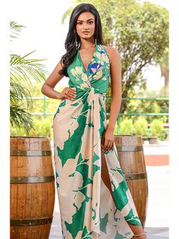 MANDIRA WIRK - Pragnya Ayyagari - Mystic Green Maxi Dress