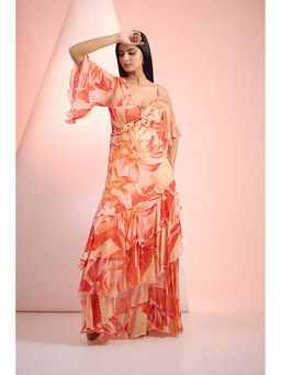 MANDIRA WIRK - Saffron Floral Muse Dress
