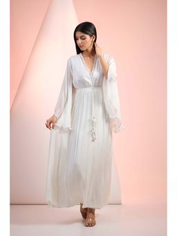 MANDIRA WIRK - White Romance Dress