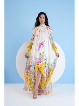 MANDIRA WIRK - Asymmetric Maxi Dress