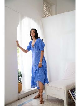 Naav - Noor Midi Dress In Blue