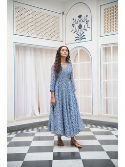 Naav - Noor Floral Wrap Kurta Dress