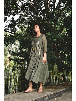 OMAANA - Sage Summer Tales Maxi Dress