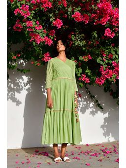 OMAANA - Grapevine Summer Maxi Dress