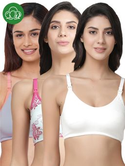 Inner Sense - Organic Cotton Antimicrobial Soft Nursing Bra