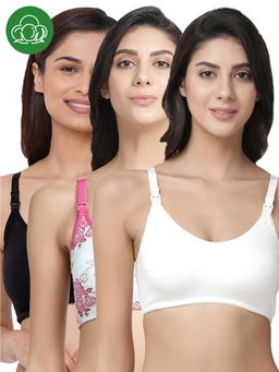 Inner Sense - Organic Cotton Antimicrobial Soft Nursing Bra