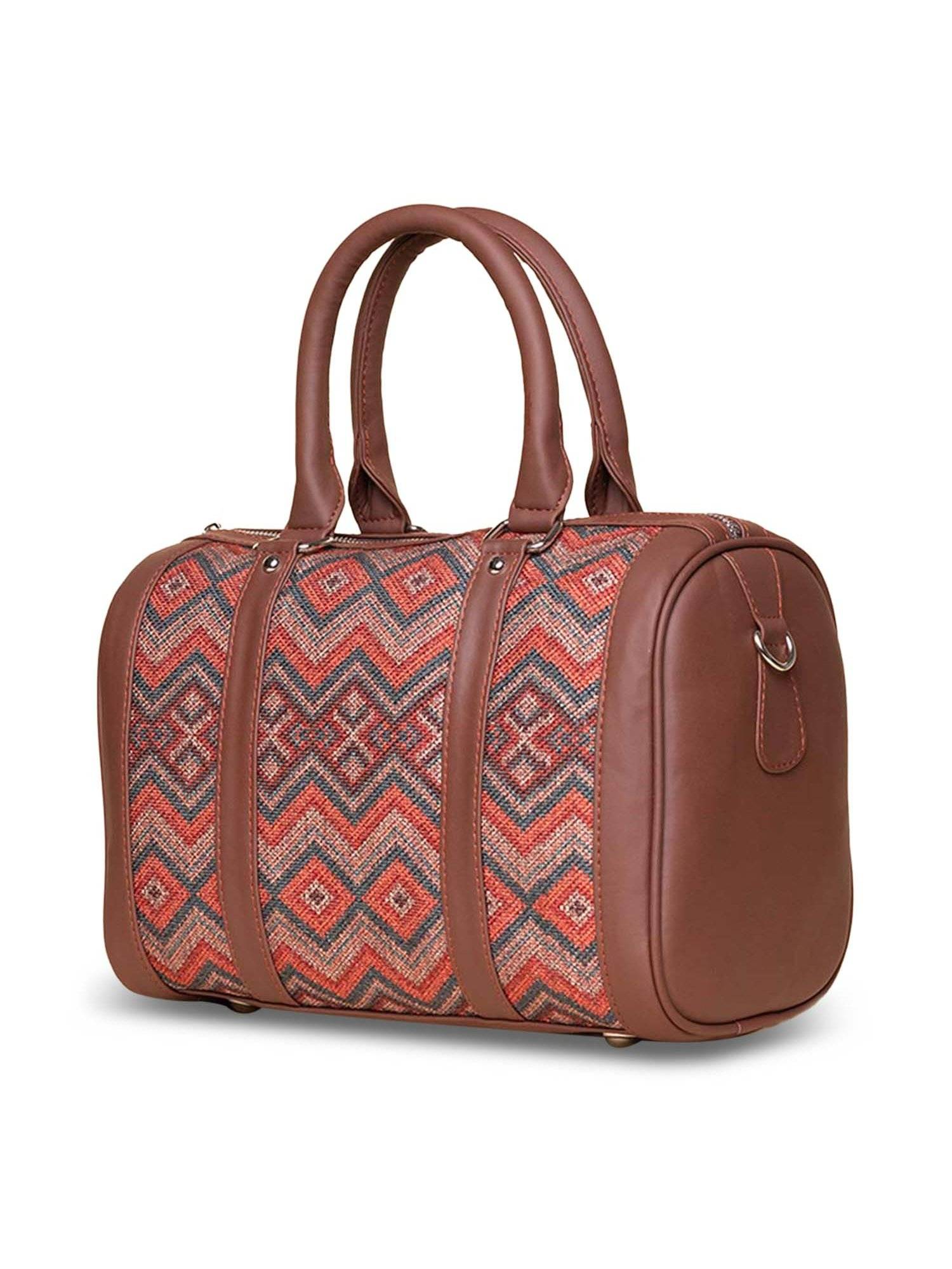 Buy Zouk Multicolor Top Handle Handheld Handbag for Women Online Buy Zouk Multicolor Top Handle Handheld Handbag for Women Online