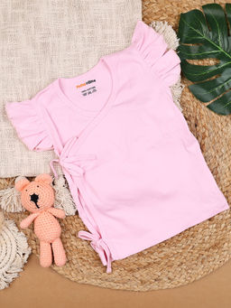 Moms Home - Kids Organic Cotton Front Open Kimono Top