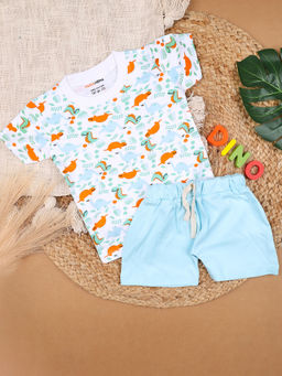 Moms Home - Kids Organic Cotton T-Shirt & Shorts (Set of 2)