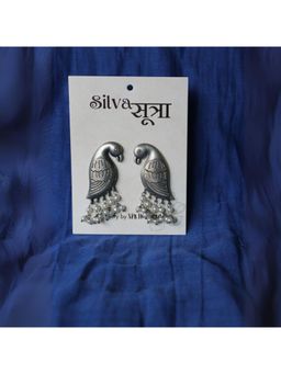 Spring Soul - Bird Pearl Dangles Earrings