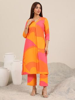 Libas - Multi Printed Crepe Co-Ords for Women