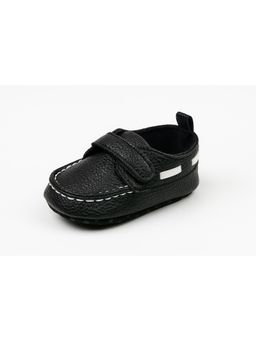 Baby Doe - Velcro Black Loafers