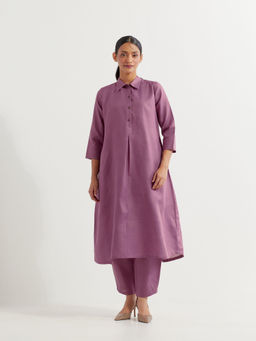 The Indian Cause - Mauve Victoria Co-Ord (Set of 2)