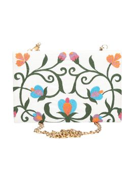 The Purple Sack - Multi-Color Embellished Clutch