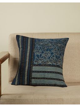 Fabindia - Indigo Abhinita Cotton Cushion Cover