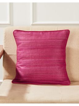 Fabindia - Pink Deeva Silk Woven Cushion Cover