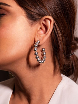 MNSH - Audrey Silver Hoops