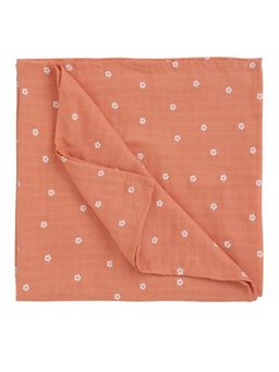 Nuego - Infants Unisex Flower Print Pure Organic Cotton Muslin Mom Towel