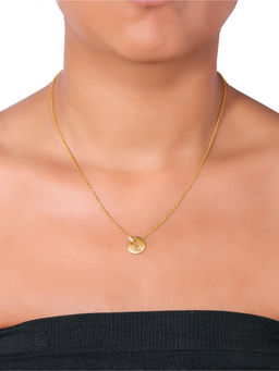 Bijou Co. - Radiant Dot Lab Grown Diamond Necklace - White