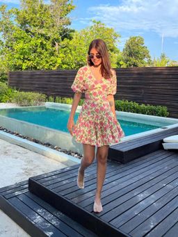 Old Marigold - Ella Short Dress