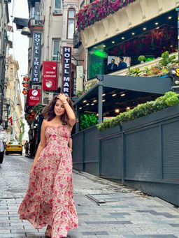 Old Marigold - Cressida Floral Bustier Sun Dress