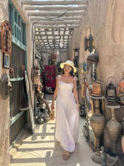 Old Marigold - Riri White Corset Bustier Sun Dress