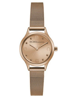 BCBGMAXAZRIA - GENERATION Quartz Rose Gold Round Dial Women's Watch - GN50723003