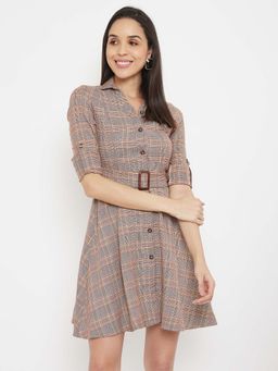 Madame - Women Brown Dress