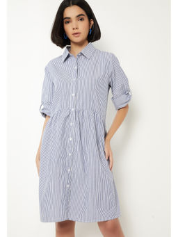 max - Women Striped Shirt Dress