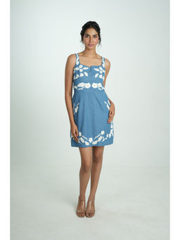 Aureola - Scoop Blue Denim Dress