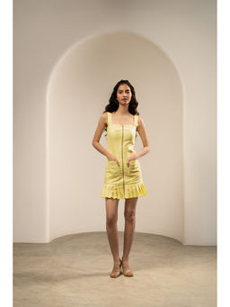 Aureola - Attessa Mini Yellow Dress