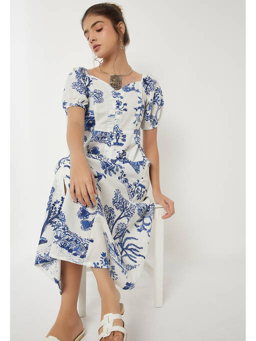 max a line dress Buy Women Floral Printed A-Line (XS) Online Color:AS PHOTO lightweight jersey with a regular push invisible bra cups