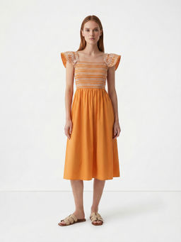 Cover Story - Emy Orange Dress