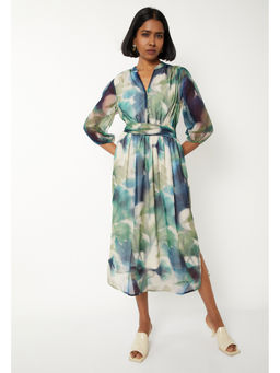 max - Women Printed Fit and Flare Dress