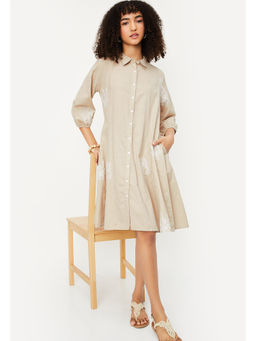 max - Women Embroidered Shirt Dress