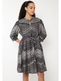max - Women Printed A -line Dress