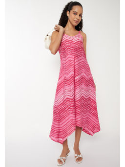 max - Women Printed A-line Midi Dress