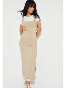 max - ALAYA F x URB_N Women Solid Maxi Dress with T-shirt