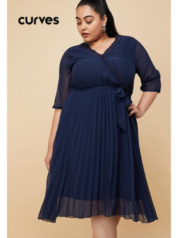 max - Women Pleated Midi Dress