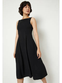 max - Women Solid Midi Dress