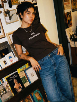 Uptownie - NPC Behaviour Cotton Lycra T-Shirt